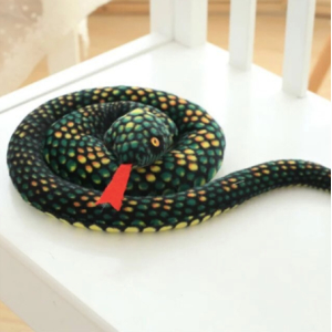 Green Python Plush Snake Plush Animals a7796c561c033735a2eb6c: Zielony
