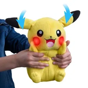 Pikachu mówiąca lalka pluszowy Pokemon a7796c561c033735a2eb6c pluszowy: Żółty