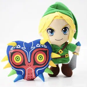 Link Majora's Mask Plush Zelda Plush Gra wideo a7796c561c033735a2eb6c: Żółty|Zielony