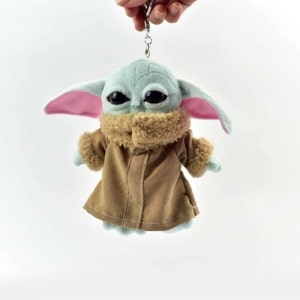 Pluszowy breloczek do kluczy Baby Yoda Plush Disney Plush Star Wars a7796c561c033735a2eb6c: Brązowy