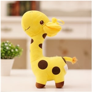 Śliczna żółta żyrafa pluszowe zwierzę pluszowe 87aa0330980ddad2f9e66f: 12cm|18cm