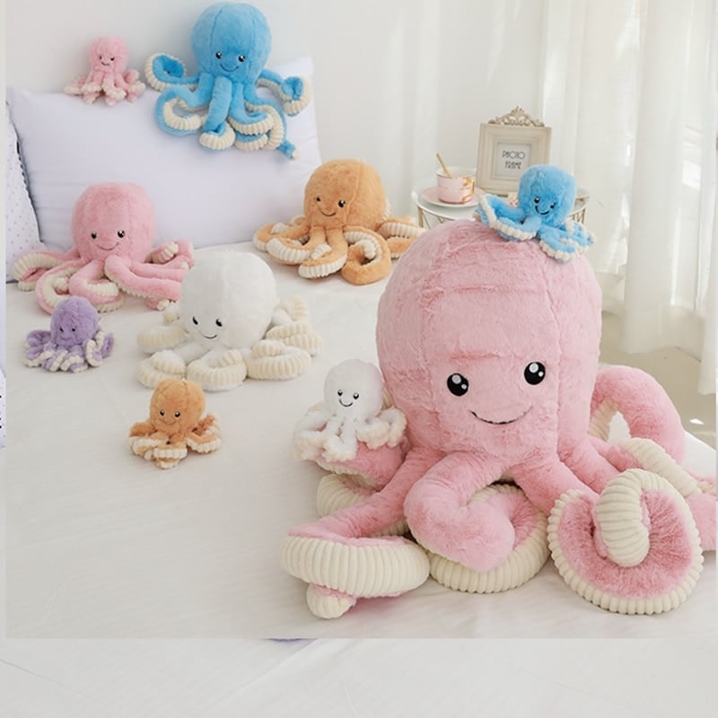 Cute Octopus Plush Animal Plush 87aa0330980ddad2f9e66f: 18cm|40cm|60cm|80cm