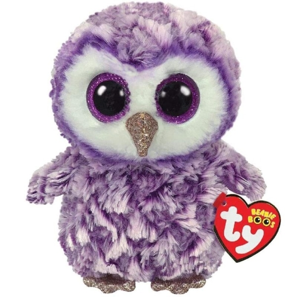 TY Colorful Purple Owl Plush Owl Plush Animals a7796c561c033735a2eb6c: Fioletowy