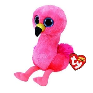 TY Pink Flamingo Pluszowe zwierzę pluszowe Materiał: bawełna