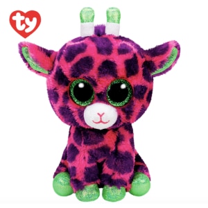 TY Różowo-zielona żyrafa pluszowe zwierzę pluszowe a7796c561c033735a2eb6c: różowy|zielony