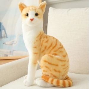 Pluszowy pomarańczowy kot tabby Pluszowy kot Pluszowe zwierzęta 87aa0330980ddad2f9e66f: 20cm|35cm
