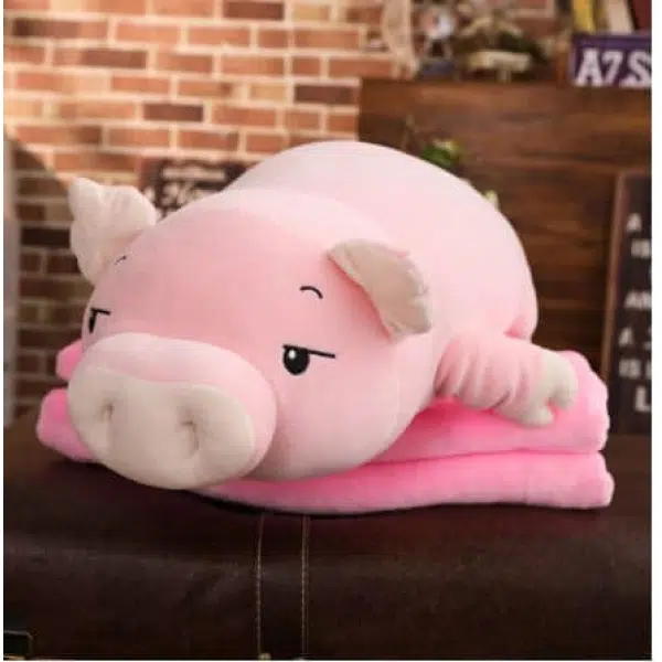 Pink Pig Plush Sleeping Pig Plush Animals 87aa0330980ddad2f9e66f: 40cm|50cm|60cm|75cm