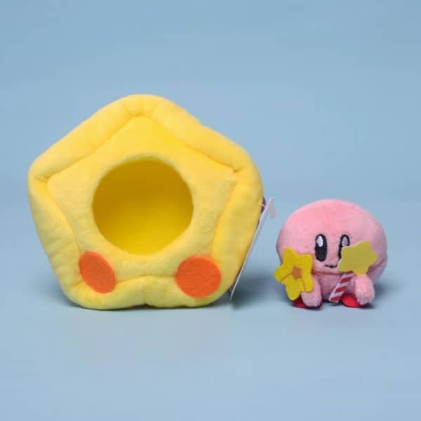 Kirby in the Yellow Star Plush Gra wideo Kirby Plush Materiał: Bawełna
