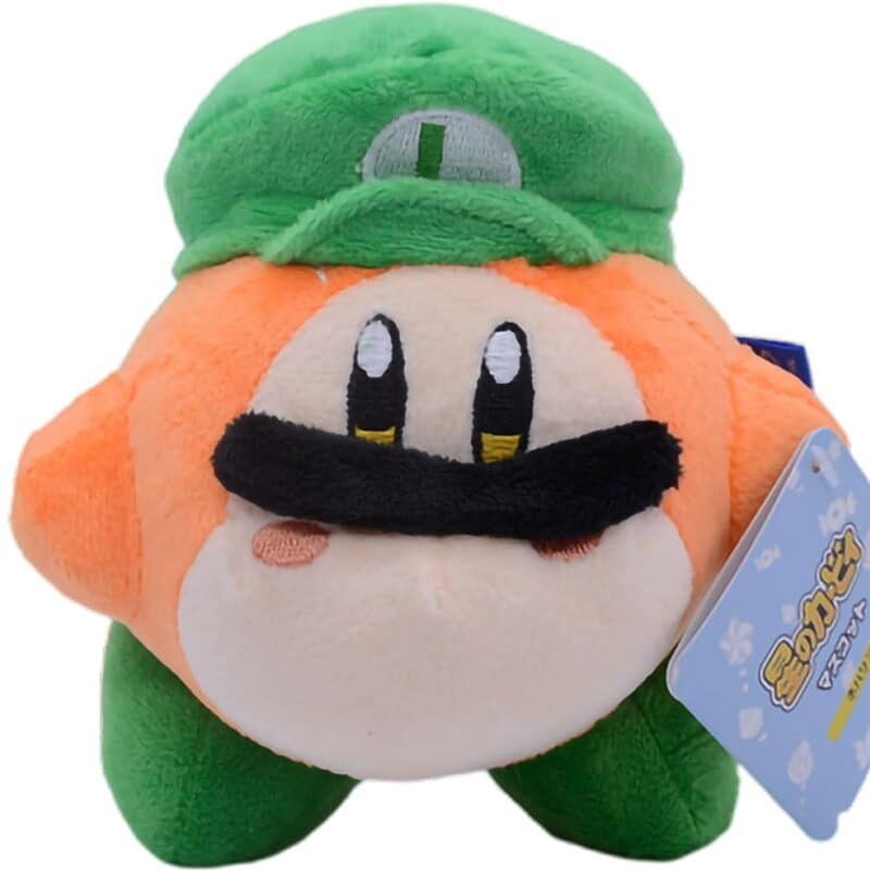 Kawaii Kirby Plush Dressed as Luigi Kawaii Kirby Plush Gra wideo a7796c561c033735a2eb6c: Zielony