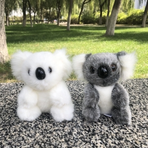 Mały futrzany koala pluszowy Animal Plush Koala a7796c561c033735a2eb6c: Biały|Czarny