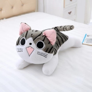 Oryginalna pluszowa poduszka dla kota Pluszowe zwierzęta Pluszowy kot Model: Happy