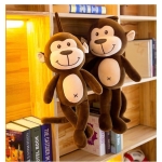 Cute Monkey Plush Pillow Monkey Plush Animals a7796c561c033735a2eb6c: Brązowy