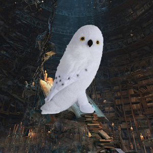 Harry Potter Hedwiga pluszowa, biała